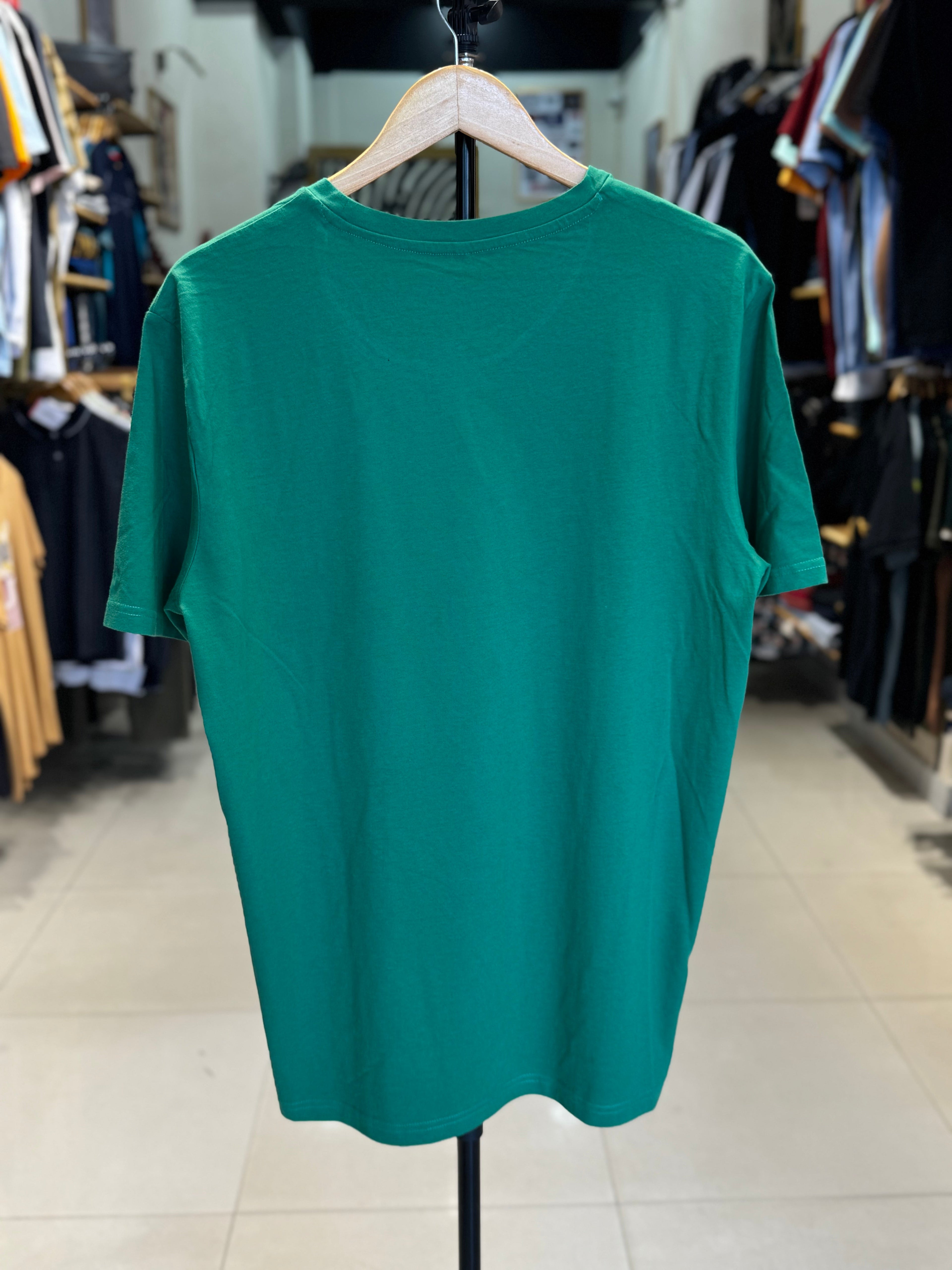 JACK & JONES PRINTED LOGO T- SHIRT | GREEN