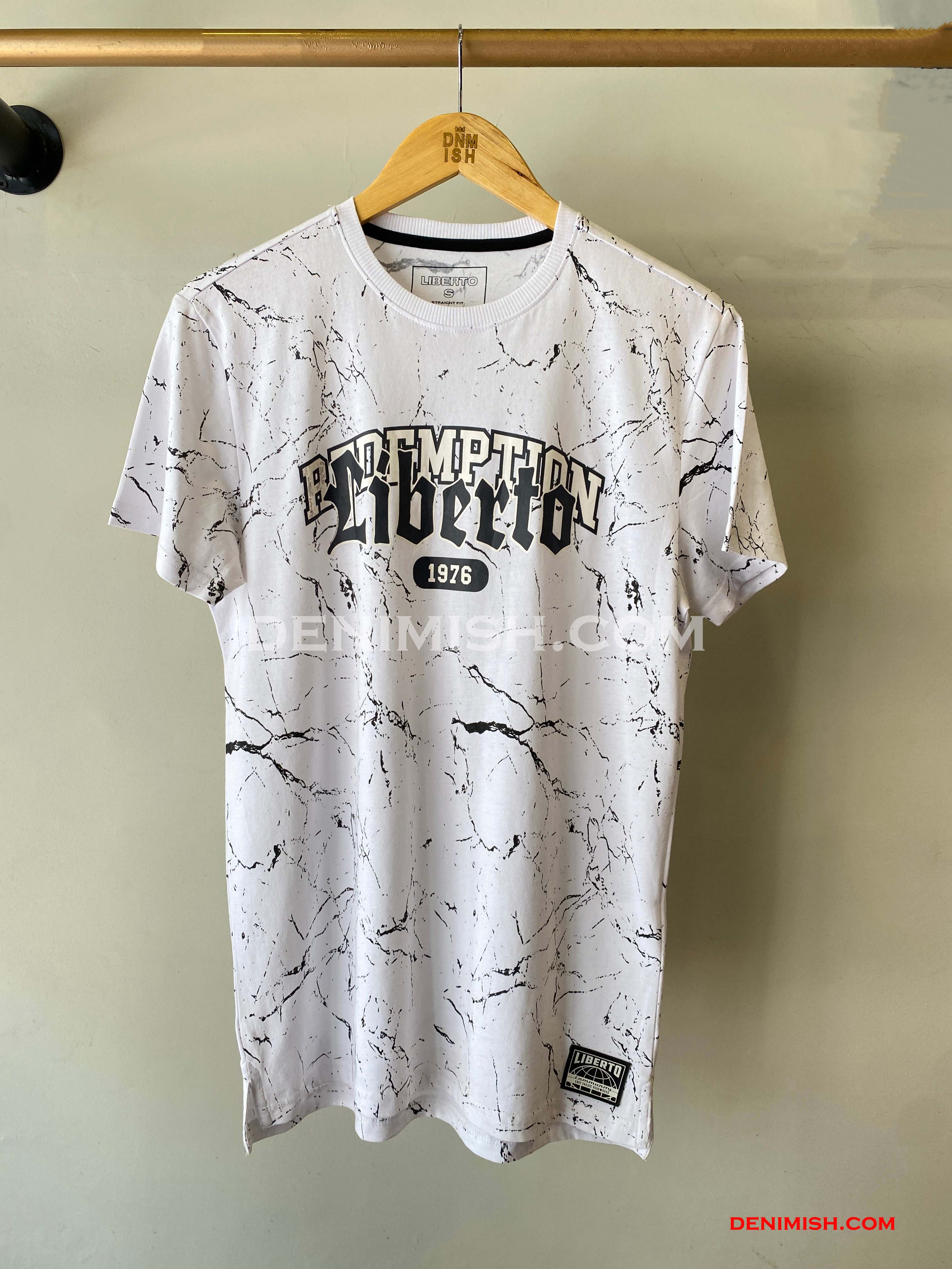 LIBERTO STRAIGHT MEN'S  T-SHIRT | WHITE