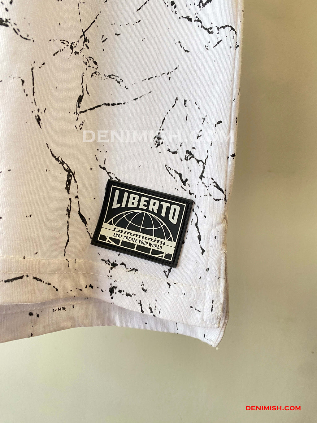 LIBERTO STRAIGHT MEN'S  T-SHIRT | WHITE