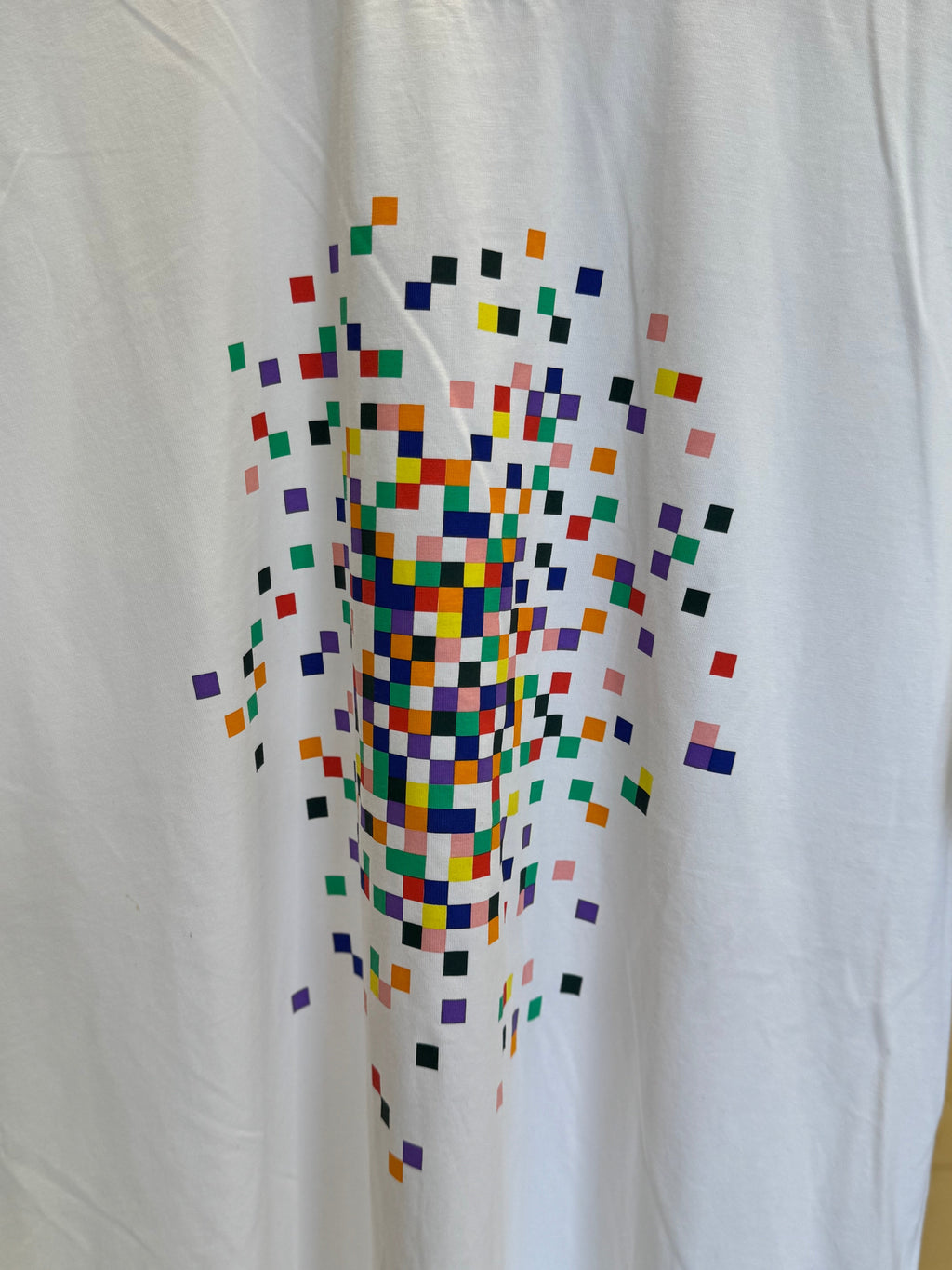 ESPRIT MEN JERSEY T-SHIRT WITH FRONT PRINT | WHITE