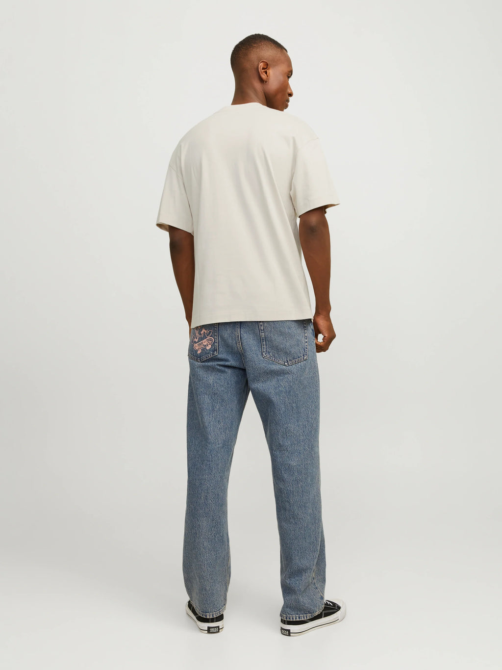 CALVIN KLEIN JEANS VARSITY LOGO T-SHIRT | WHITE
