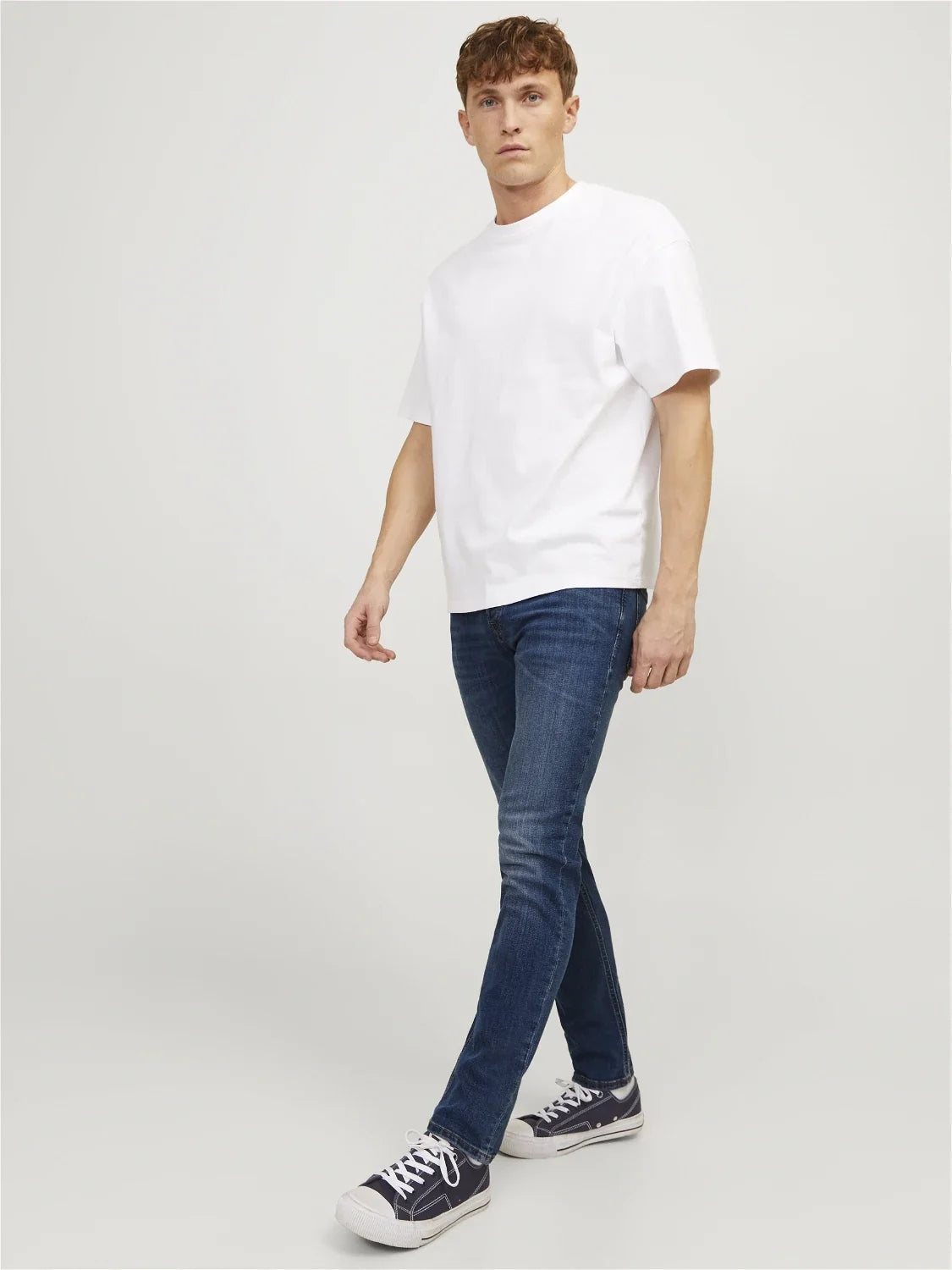 J&J TIM'S SLIM GLENN MEN'S JEANS | BLUE