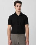 CELIO MASANTAL CASUAL HALF SLEEZES  SHIRT FOR MEN – BLACK