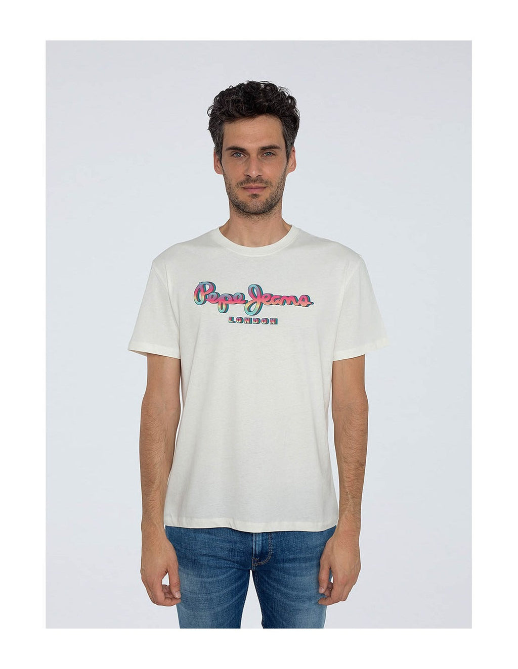 PEPE JEANS LONDON MARCO SLIM FIT T-SHIRT | WHITE