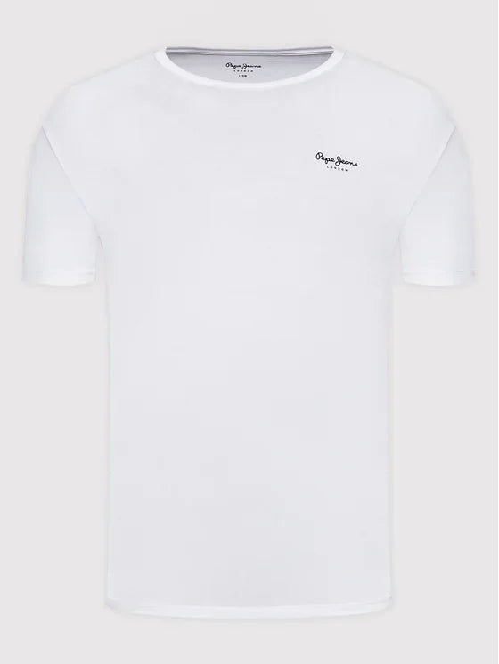 PEPE JEANS ORIGINAL BASIC 3 N T-SHIRT | WHITE