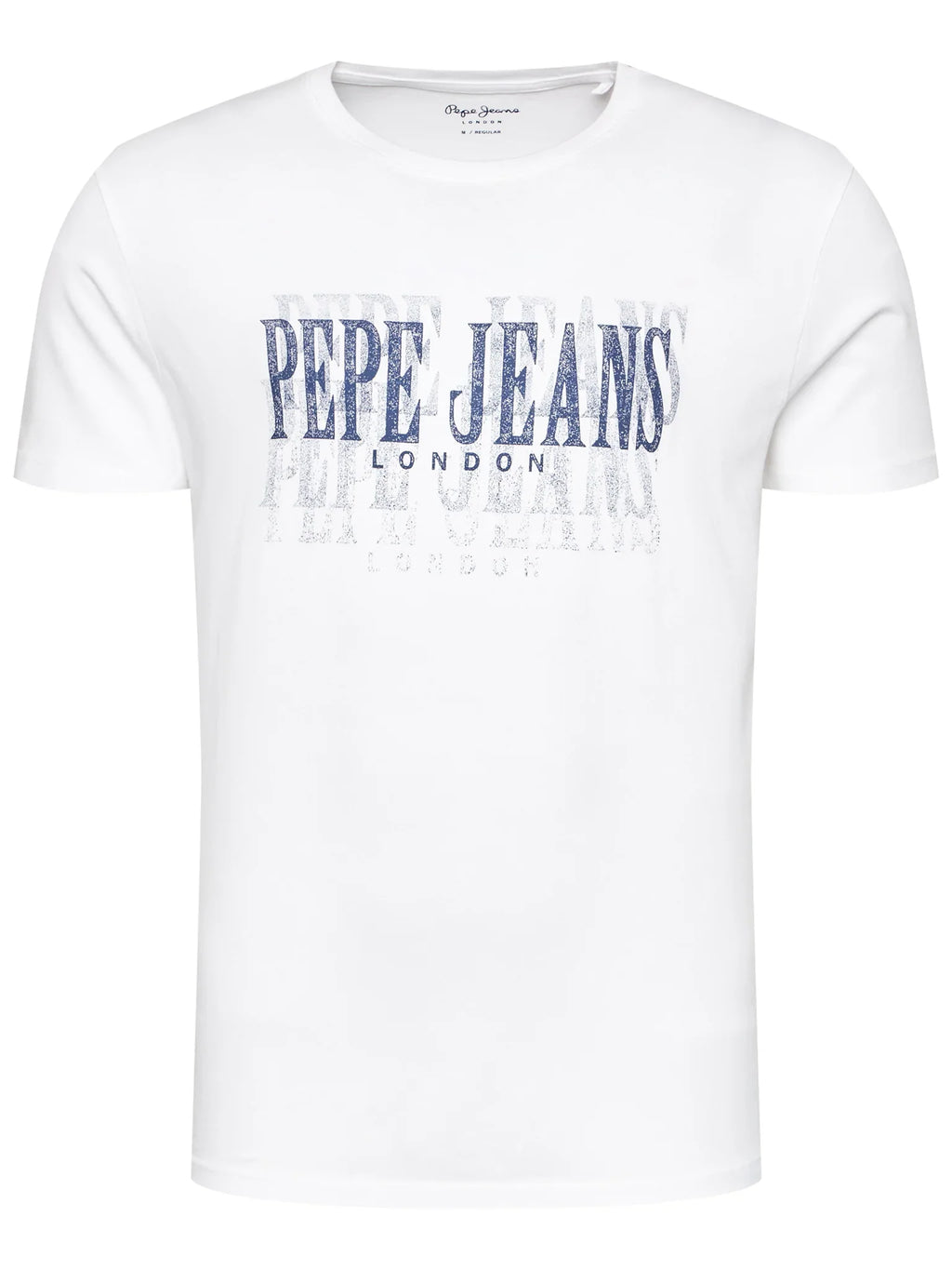 PEPE JEANS LONDON-SNOW REGULAR FIT - T-SHIRT | WHITE