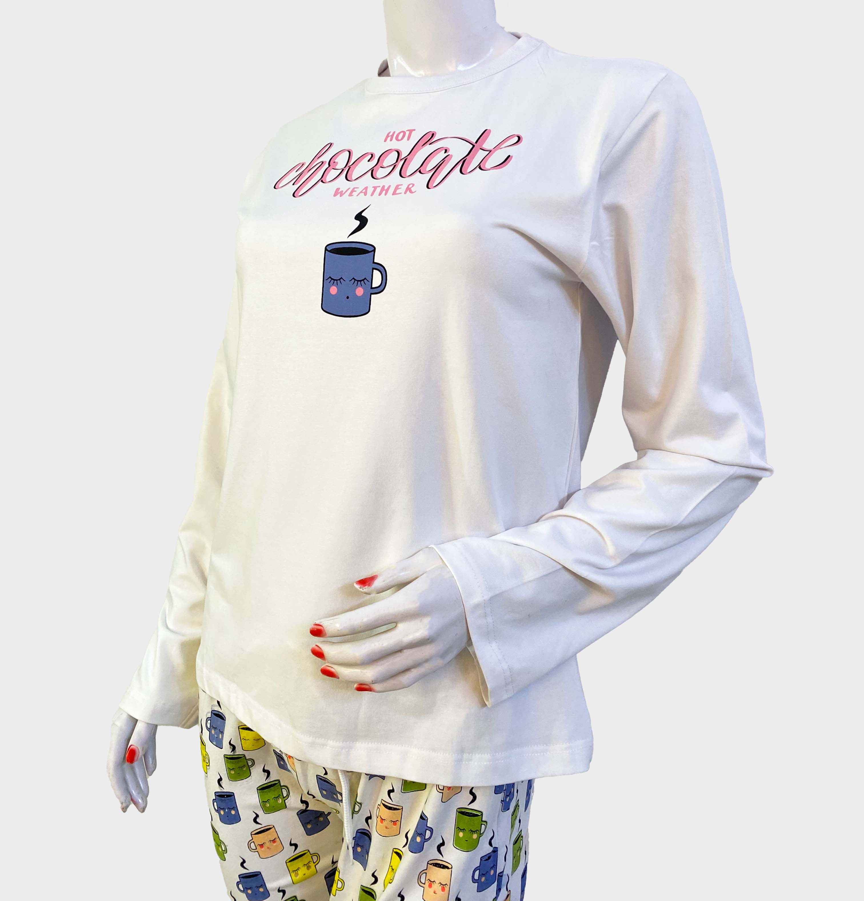 Uondi Cozy Cocoa Pajama Set - Snuggle Up in Style